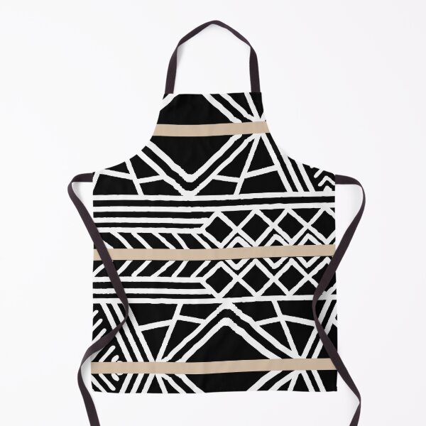 Aperçu de l'œuvre Brown Black and White Mud Cloth Stripes Pattern Pairs DE 2022 Trending Color Cliff's View DEC720 créée et vendue par ColorOfTheYears.