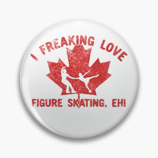 Item preview, I Freaking Love Figure Skating, Eh! designed and sold by Dan66.