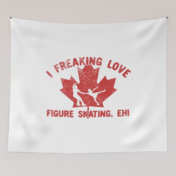 Item preview, I Freaking Love Figure Skating, Eh! designed and sold by Dan66.