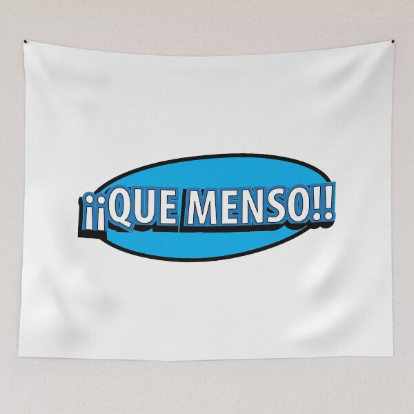 Item preview, QUE MENSO - FUNNY MEXICAN DESIGN designed and sold by estudio3e.