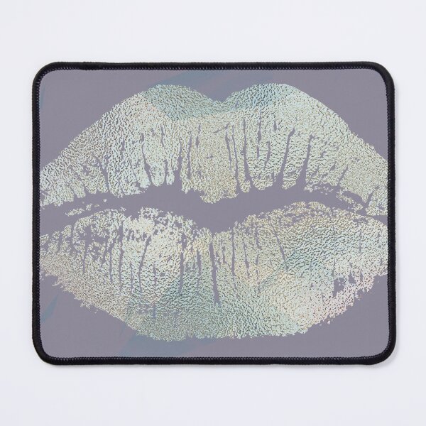 Item preview, Rainbow Kisses Textured Ice Aesthetic Design for lovers of rainbows, sexy lips, rainbow lip patterns designed and sold by haRexia.