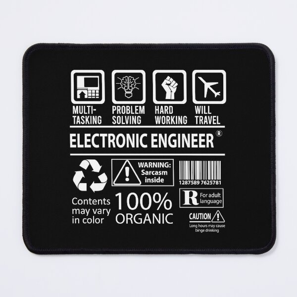 Item preview, Electronic Engineer T Shirt - MultiTasking Certified Job Gift Item Tee designed and sold by sabinacsnm.