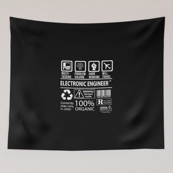 Item preview, Electronic Engineer T Shirt - MultiTasking Certified Job Gift Item Tee designed and sold by sabinacsnm.