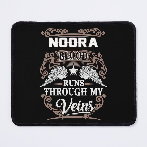 Item preview, Noora Name T Shirt - Noora Blood Runs Through My Veins Gift Item Tee designed and sold by geniajmk13.