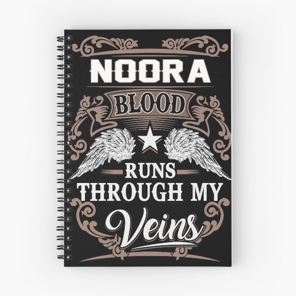 Item preview, Noora Name T Shirt - Noora Blood Runs Through My Veins  Gift Item Tee designed and sold by geniajmk13.