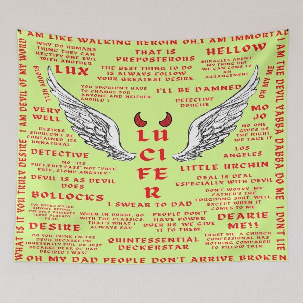 Item preview, Lucifer quotes designed and sold by Narayan-P.