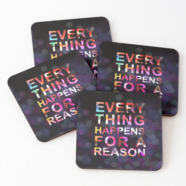 Item preview, Everything happens for a reason designed and sold by aleibanez.