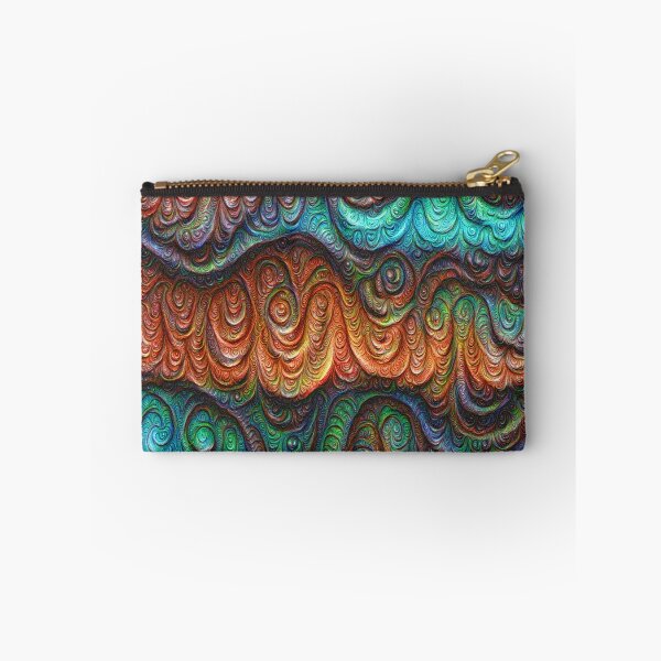 Item preview, Frozen forest liquid lines and waves #DeepDream designed and sold by blackhalt.