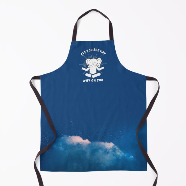 Item preview, Eff You See Kay Why Oh You Elephant blue designed and sold by Vimbuy.