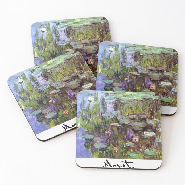 Item preview, Monet - Waterlilies (Nympheas) Essential designed and sold by Nmmeag.