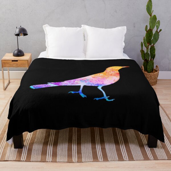 Item preview, colorful silhouette bird design designed and sold by Design Repo.