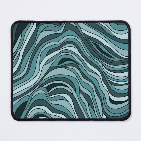 Item preview, Curvy Blues and Greens designed and sold by PeachyLitchi.