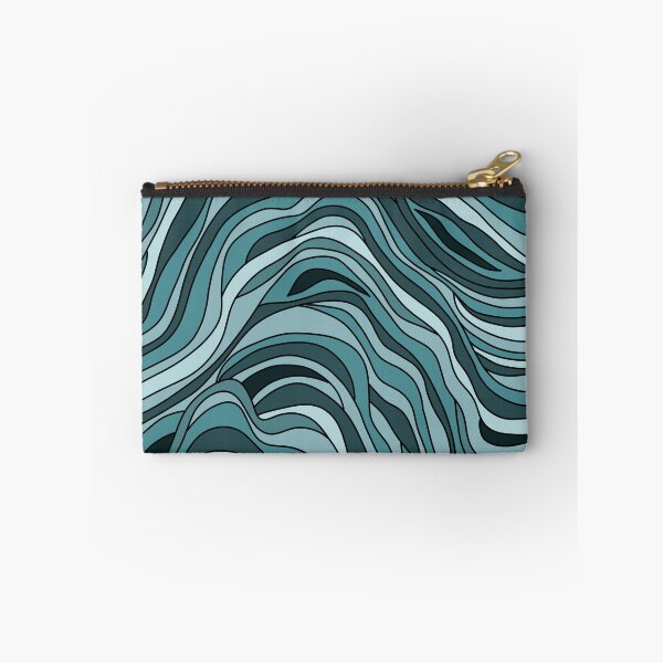 Item preview, Curvy Blues and Greens designed and sold by PeachyLitchi.