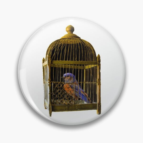 Item preview, BIRD IN A CAGE,Bird Animals, designed and sold by rentcreature.