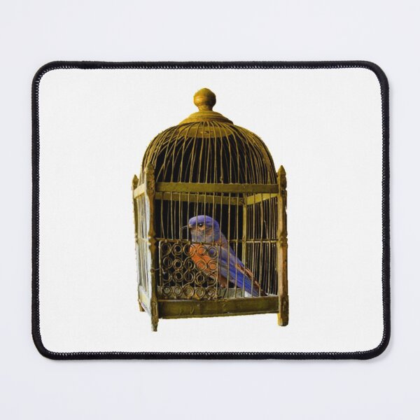 Item preview, BIRD IN A CAGE,Bird Animals, designed and sold by rentcreature.