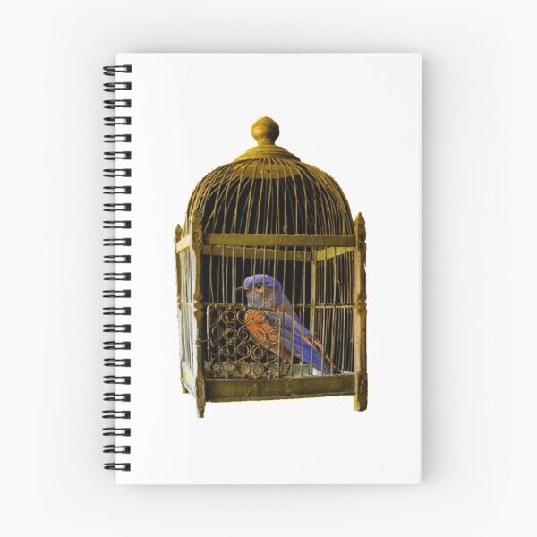 Item preview, BIRD IN A CAGE,Bird Animals, designed and sold by rentcreature.