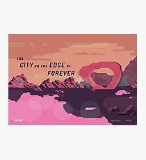 The City on the Edge of Forever Photographic Print