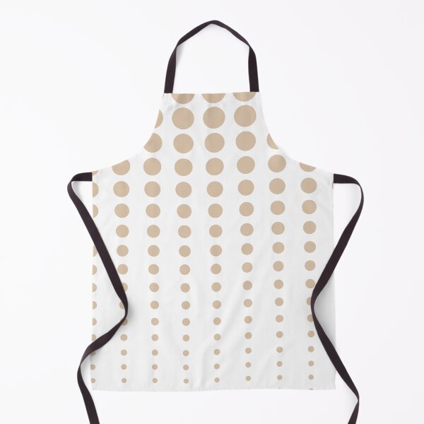 Aperçu de l'œuvre Brown and White Reduced Polka Dots Pattern Pairs DE 2022 Trending Color Cliff's View DEC720 créée et vendue par ColorOfTheYears.