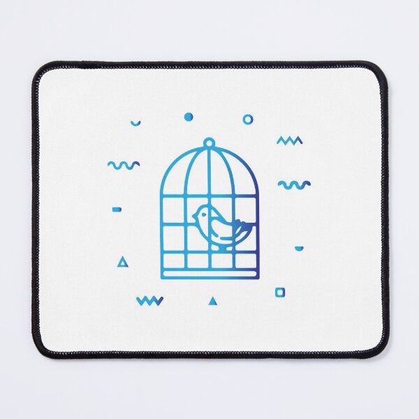 Item preview, Bird In A Cage. Bird Lover Birdwatcher Gift designed and sold by rentcreature.