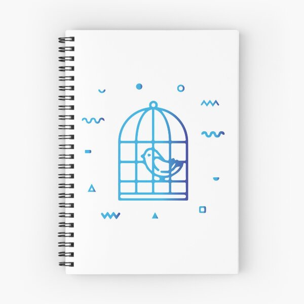 Item preview, Bird In A Cage. Bird Lover Birdwatcher Gift   designed and sold by rentcreature.