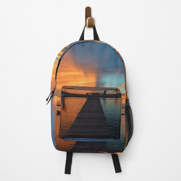 Item preview, Fire & Ice - Spectacular Colorful Sunset on the Bay designed and sold by BeachBumPics.