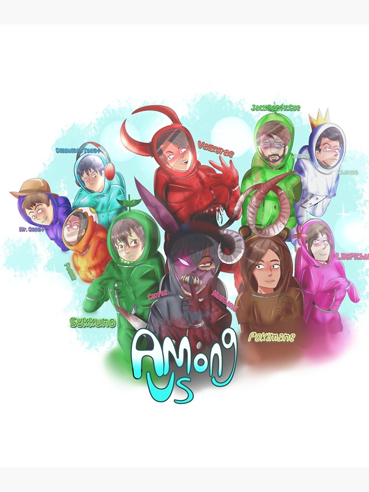 "AMONG US Group" Poster by SniggleSloth Redbubble