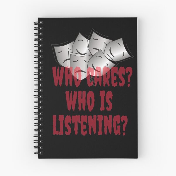 Item preview, Who cares? Who is listening designed and sold by Areashor.