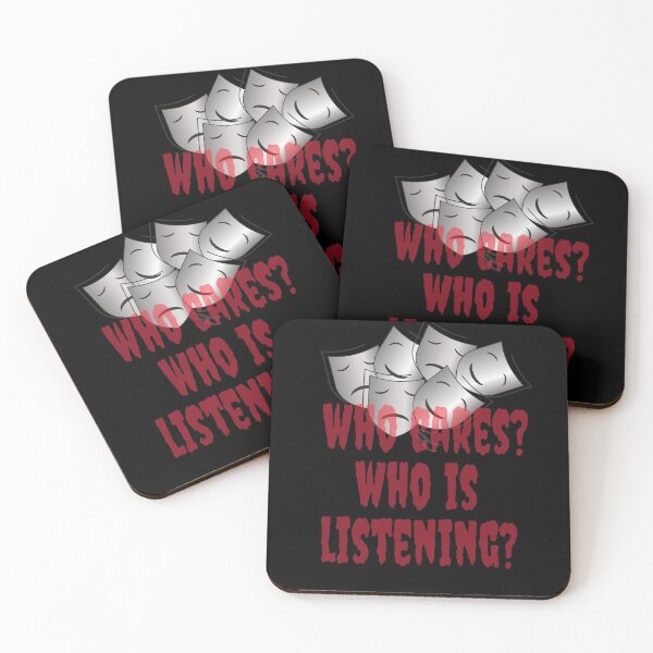 Item preview, Who cares? Who is listening designed and sold by Areashor.
