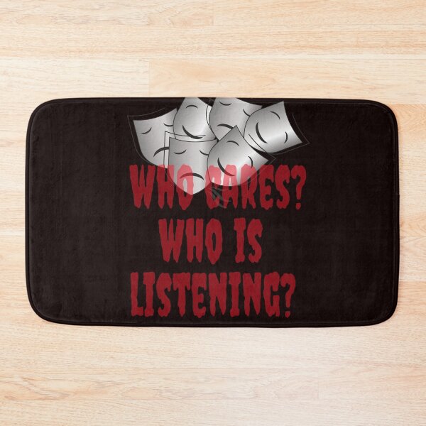 Item preview, Who cares? Who is listening designed and sold by Areashor.