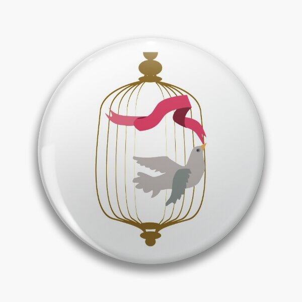 Item preview, Bird in a cage designed and sold by rentcreature.