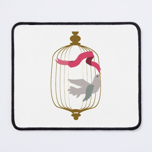 Item preview, Bird in a cage designed and sold by rentcreature.