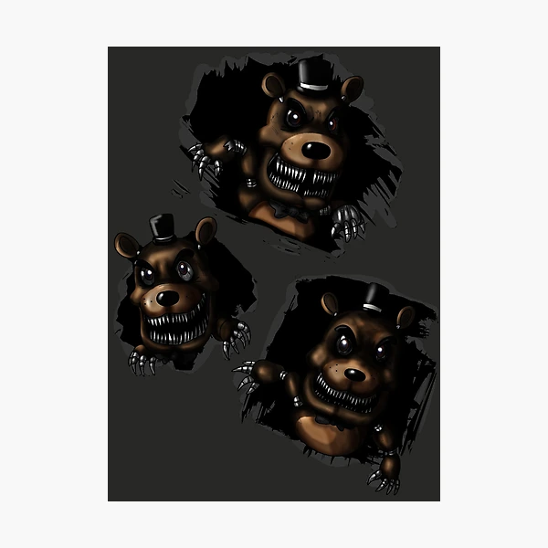 FNAF 4 Photographic Print for Sale by Be Your Self