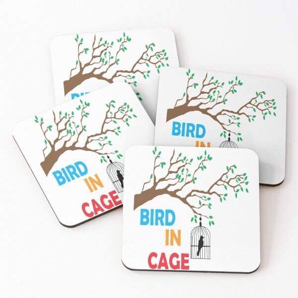 Item preview, Bird in cage   designed and sold by rentcreature.