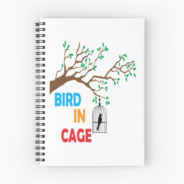 Item preview, Bird in cage   designed and sold by rentcreature.