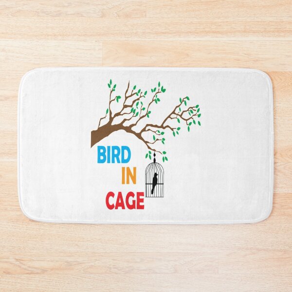 Item preview, Bird in cage   designed and sold by rentcreature.