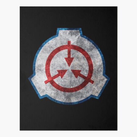 SCP Foundation Rectencular Symbol Art Board Print for Sale by Rebellion-10