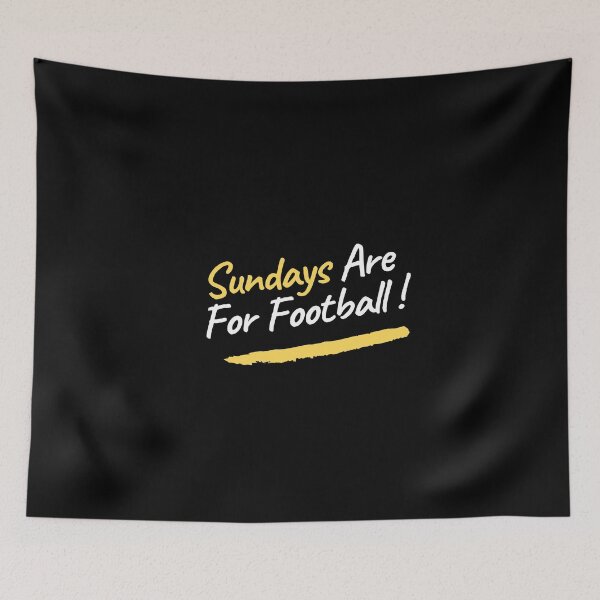 Item preview, Sundays Are For Football, super bowl 50, football american lovers designed and sold by Inzo-shop.