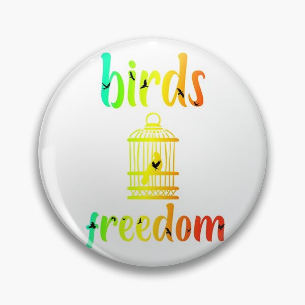Item preview, bird in cage free inded free birds   designed and sold by rentcreature.