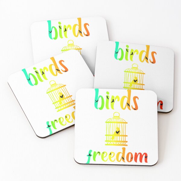 Item preview, bird in cage free inded free birds   designed and sold by rentcreature.