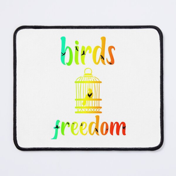 Item preview, bird in cage free inded free birds   designed and sold by rentcreature.