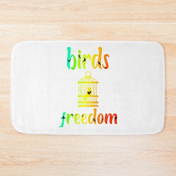 Item preview, bird in cage free inded free birds   designed and sold by rentcreature.