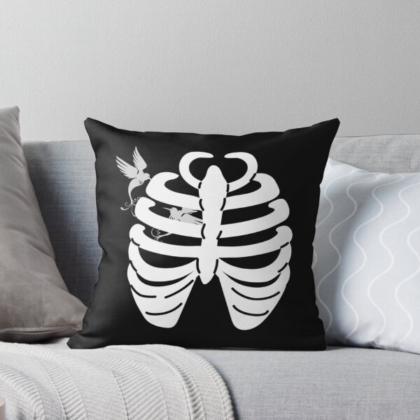 Item preview, bird in rib cage   designed and sold by rentcreature.