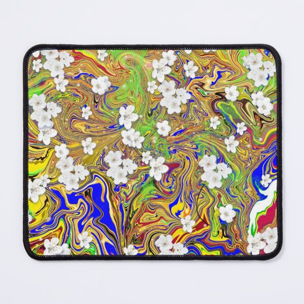 Item preview, Little White flower abstract designed and sold by tintingouw.