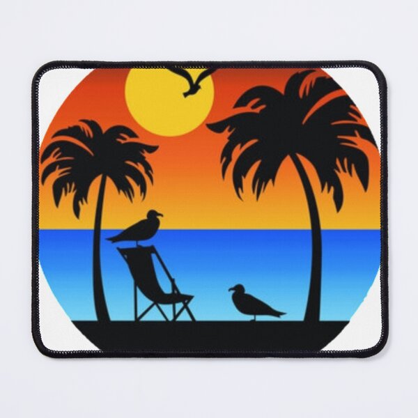 Item preview, Sunset Palm Beach Tropical days designed and sold by Alexandra Designer.