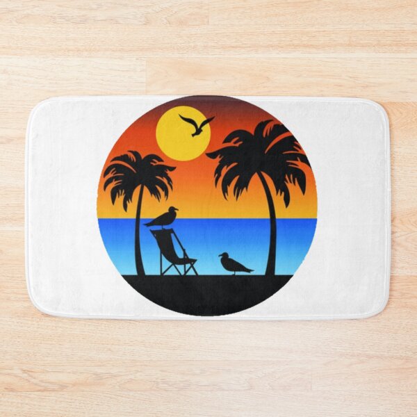Item preview, Sunset Palm Beach Tropical days designed and sold by Alexandra Designer.