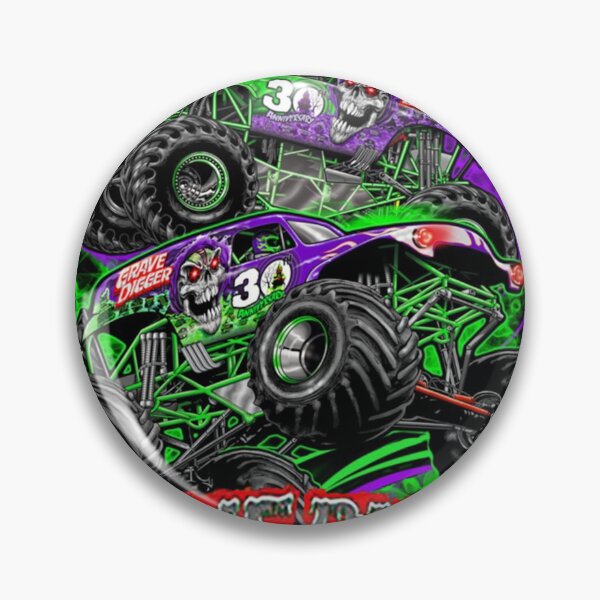 Item preview, monster jam grave digger monster truck Art Fans Classic designed and sold by Nmmeag.