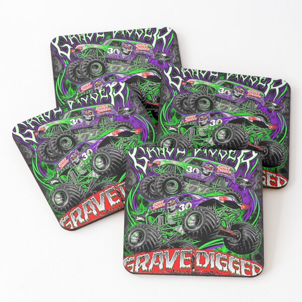 Item preview, monster jam grave digger monster truck Art Fans Classic designed and sold by Nmmeag.