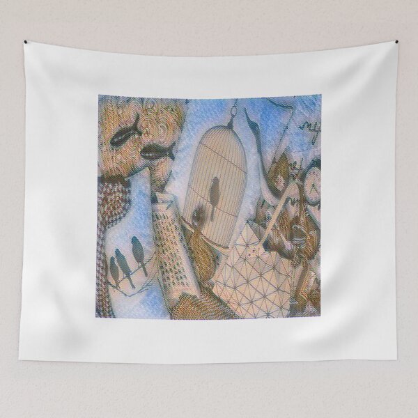 Item preview, bird in the cage   designed and sold by rentcreature.