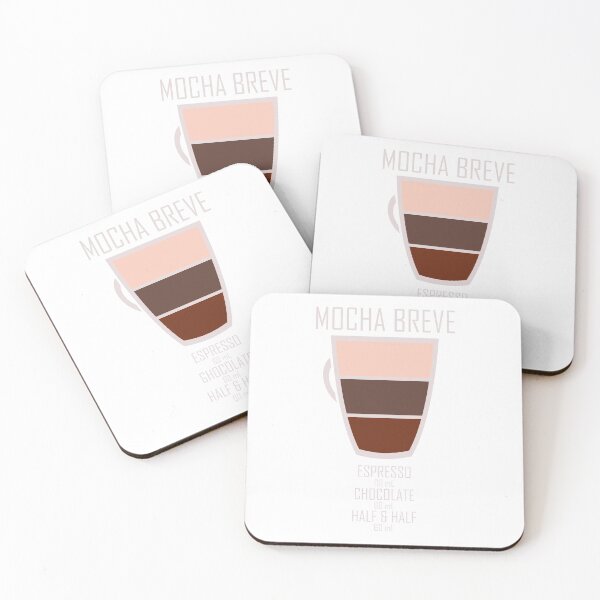 Item preview, Mocha Breve Coffee designed and sold by patsyrosedesign.