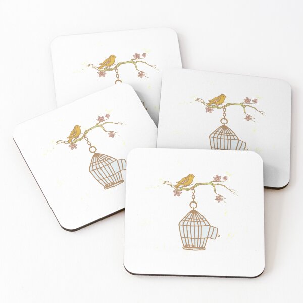 Item preview, Bird Outside The Cage   designed and sold by rentcreature.